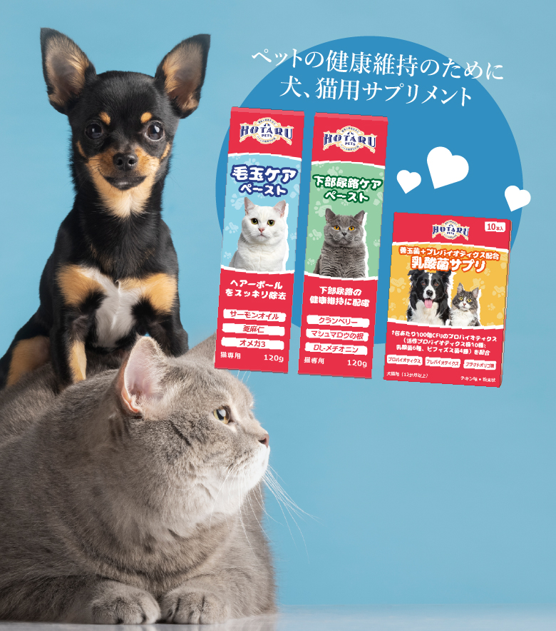 犬、猫用サプリメント