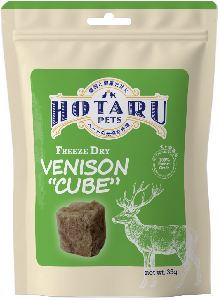 Hotaru フリーズドライの鹿肉 35g